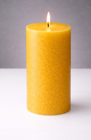 Classic Pillar Candle – Schlichte Stumpenkerze 30 cm