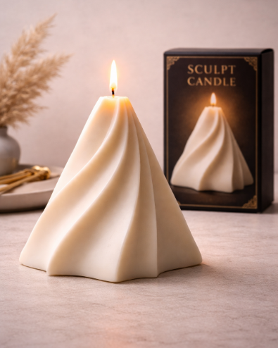 Classic Pillar Candle – Simple Pillar Candle 30 cm