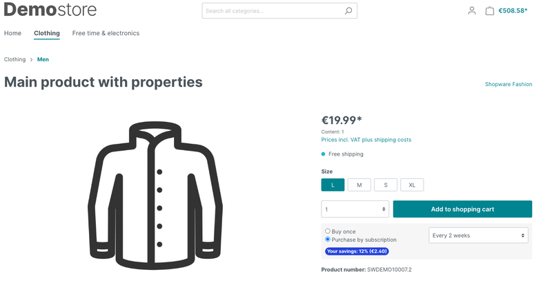 Abo Produkte anbieten über Mollie und Paypal Vaulting