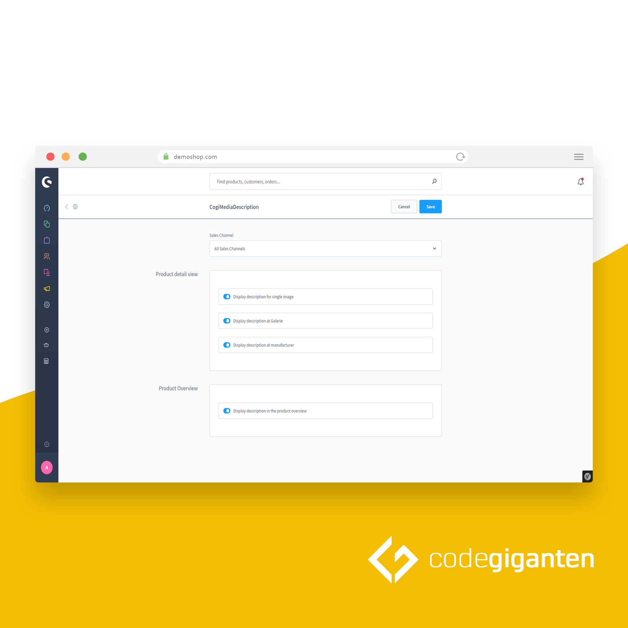 Add Descriptions to Product Images