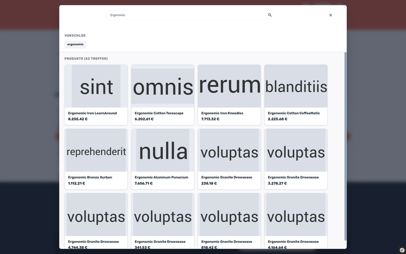 Suche - Intelligent und KI Optimiert
