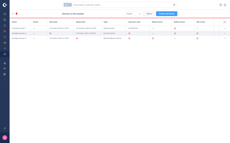 Marketing Aktionen / Sales-Booster mit Banner & Popups & Exit Intent
