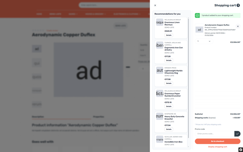 Cross Selling Pro | KI + Warenkorb Cross-Selling + Bundles & Sets