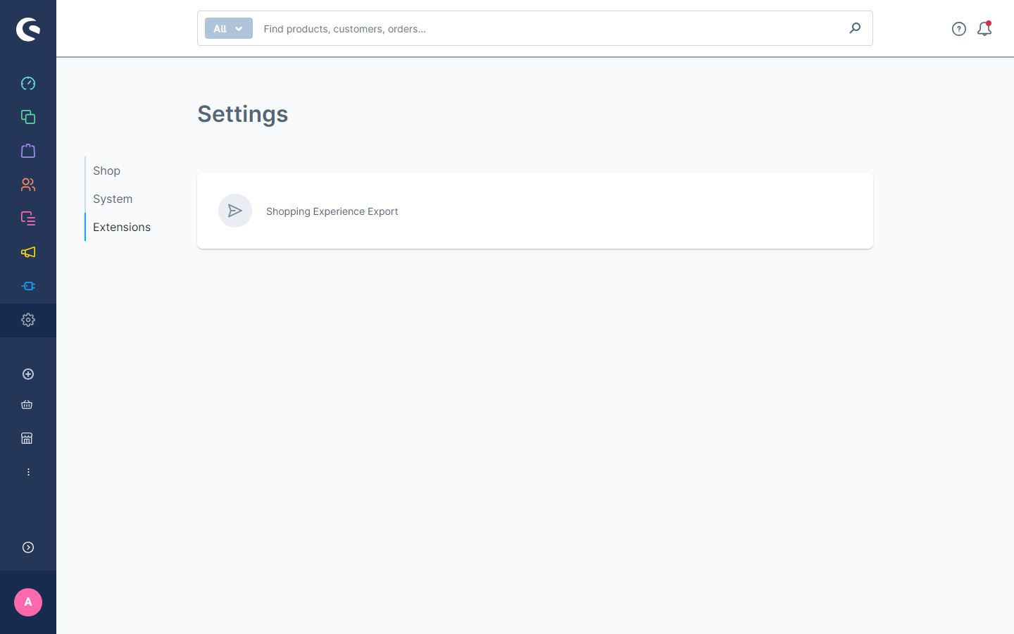 CMS page export and transfer to live shop