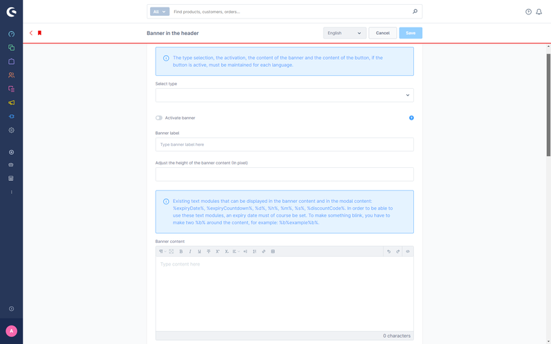 Marketing Aktionen / Sales-Booster mit Banner & Popups & Exit Intent